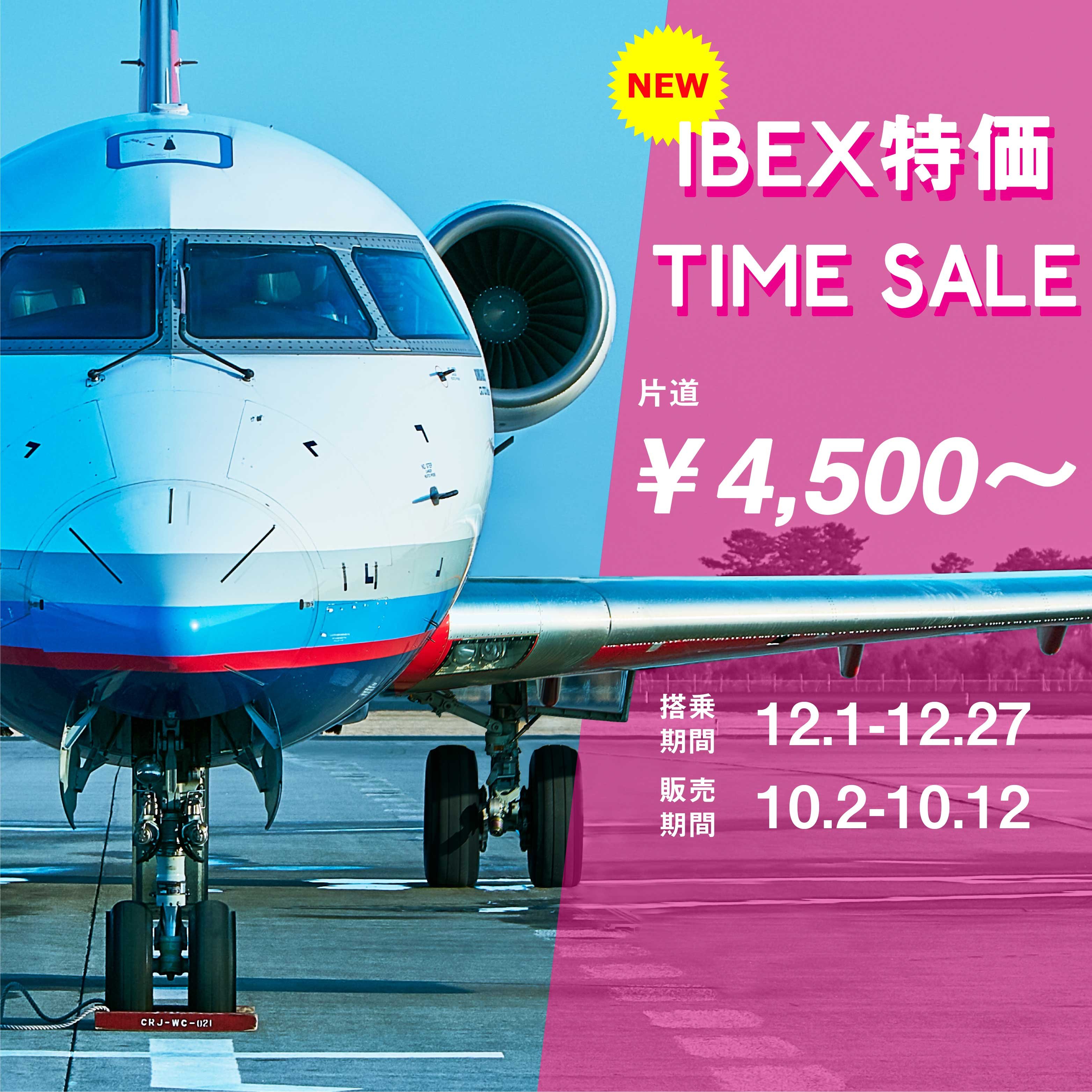 公式 Ibexエアラインズ 航空券予約 空席照会 運賃案内