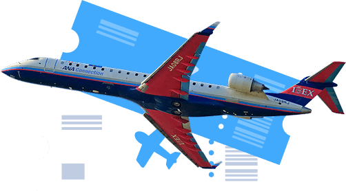 IBEXペア往復航空券（イメージ画像）