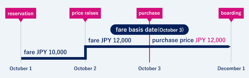 Prior to purchasing a flight ticket