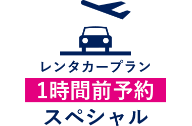 レンタカープラン 1時間前予約 スペシャル