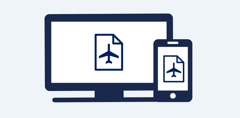 搭乗証明書の発行について